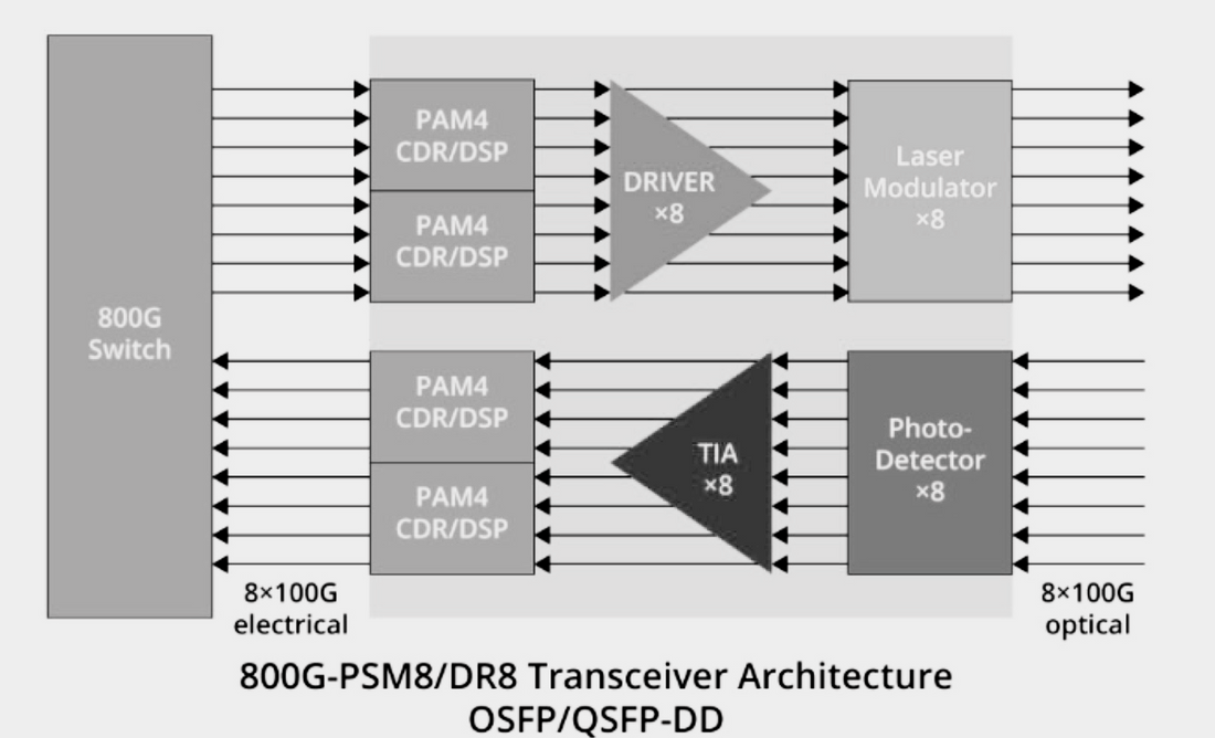 Understanding 800G Optical Modules: Types, Applications, and Solutions by Optech