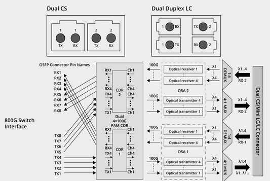 The 800G Switch Interface: Revolutionizing High-Speed Data Networks