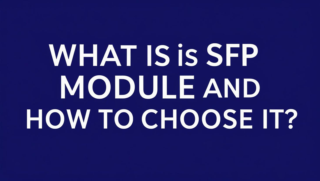 What is SFP Module and How to Choose It?|QSFPDD800G