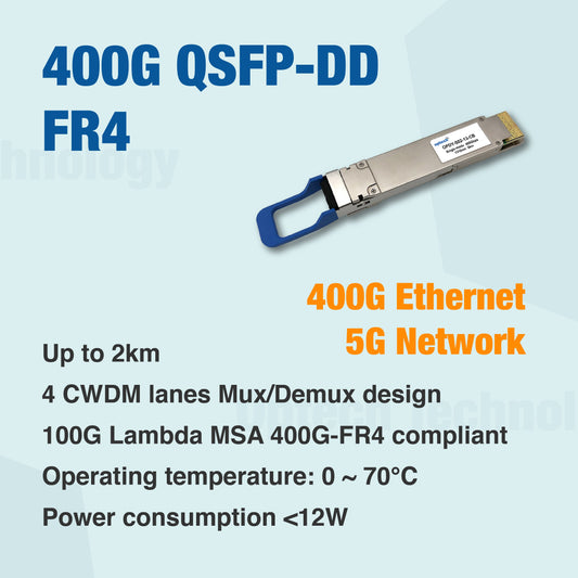 Unlocking 5G Backhaul with 400G QSFP-DD FR4: Scalable, Efficient Optical Connectivity