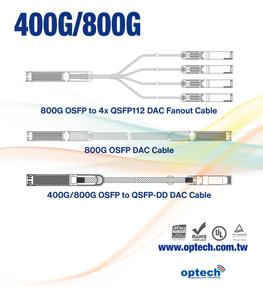 400G/800G DAC Cable Solutions for High-Speed AI and Data Center Networks