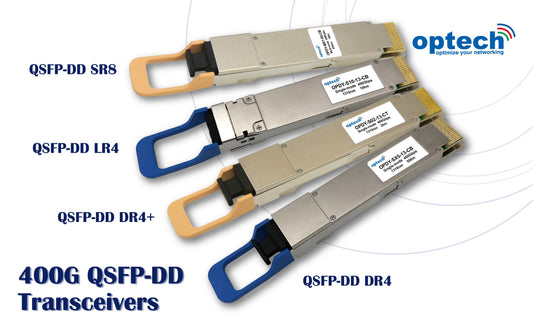 400G QSFP-DD SR8, LR4, and DR4+: Performance, Reliability &amp; Global Advantage